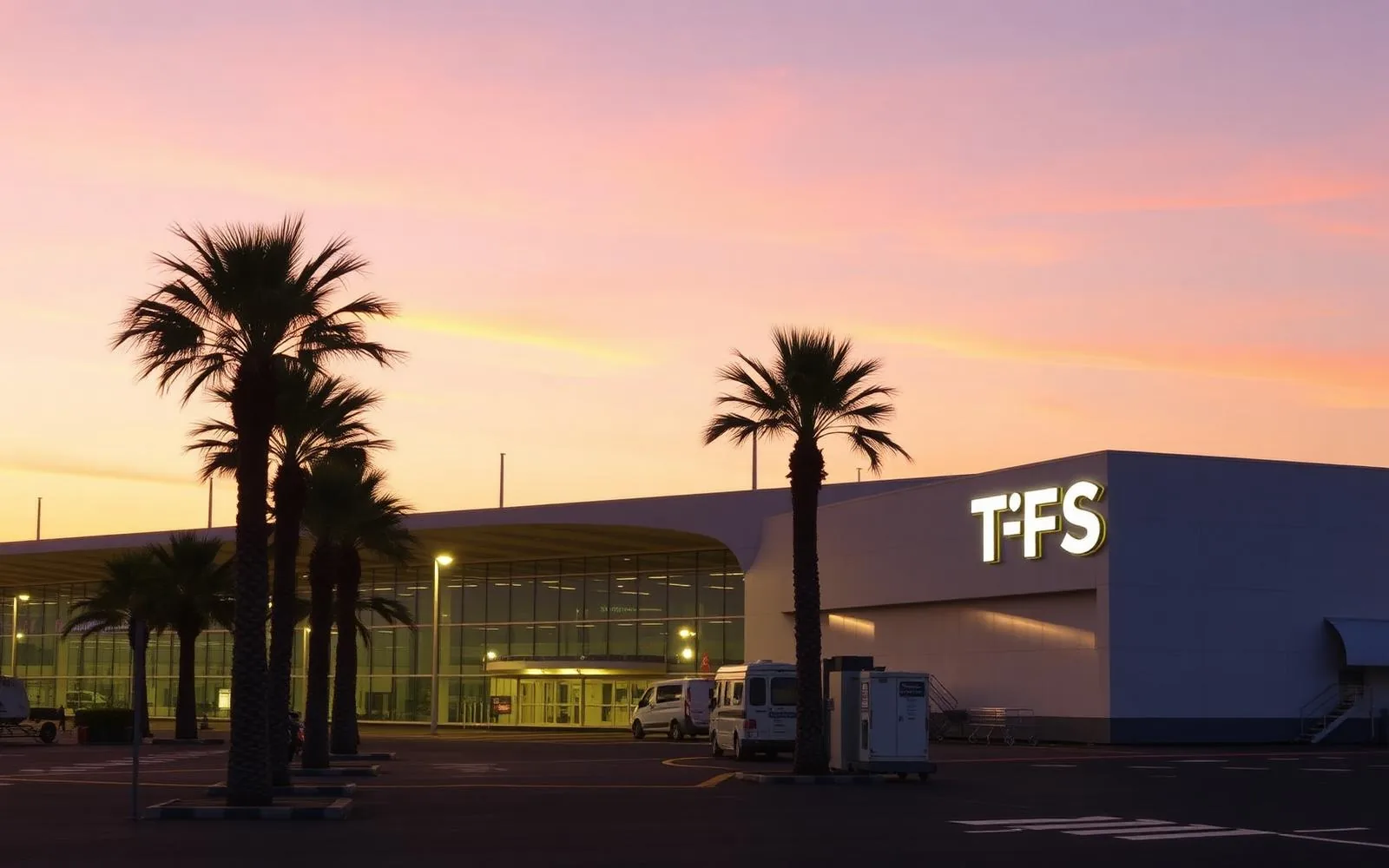 TF-1 motorway from Tenerife South Airport